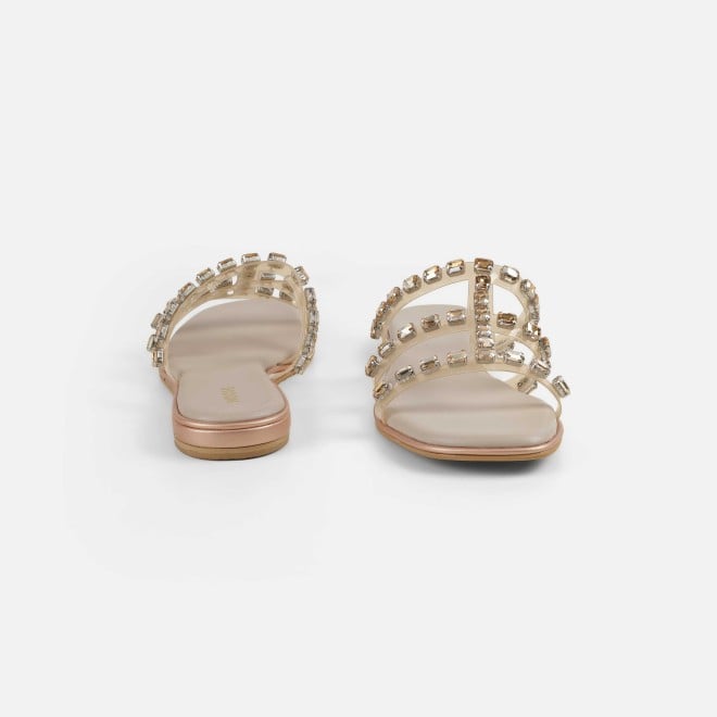 Mochi Women Antic-gold Casual Slip Ons (SKU: 41-481L-28-42)