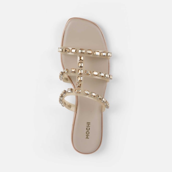 Mochi Women Antic-gold Casual Slip Ons (SKU: 41-481L-28-42)