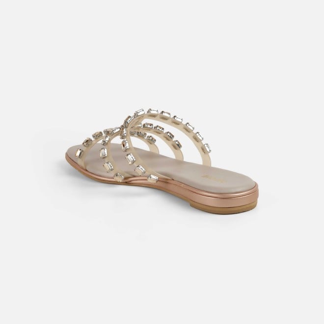 Mochi Women Antic-gold Casual Slip Ons (SKU: 41-481L-28-42)