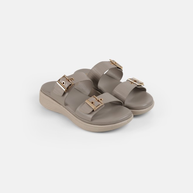 Mochi Women Grey Casual Slip Ons (SKU: 41-482-14-36)