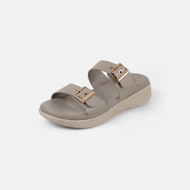 Mochi Women Grey Casual Slip Ons (SKU: 41-482-14-36)