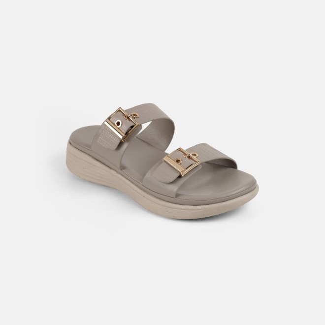 Mochi Women Grey Casual Slip Ons (SKU: 41-482-14-36)