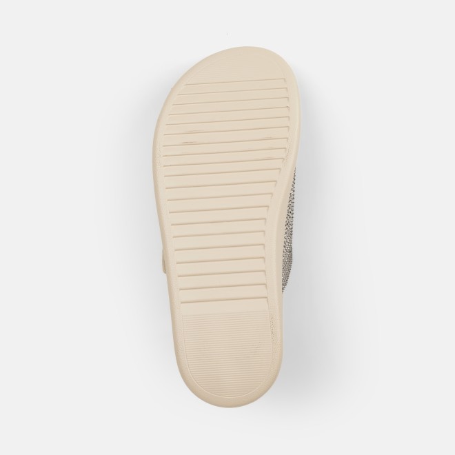 Mochi Women Beige Casual Slip Ons (SKU: 41-484-20-36)