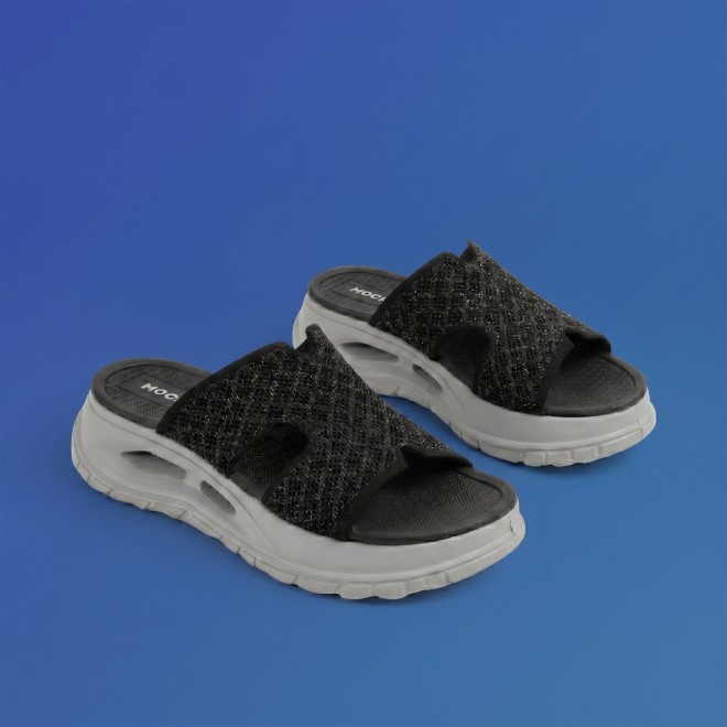 Women Black Casual Slip Ons