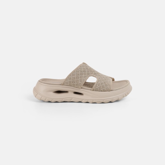 Mochi Women Beige Casual Slip Ons (SKU: 41-490-20-36)