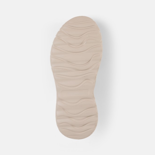 Mochi Women Beige Casual Slip Ons (SKU: 41-490-20-36)