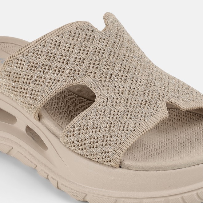 Mochi Women Beige Casual Slip Ons (SKU: 41-490-20-36)