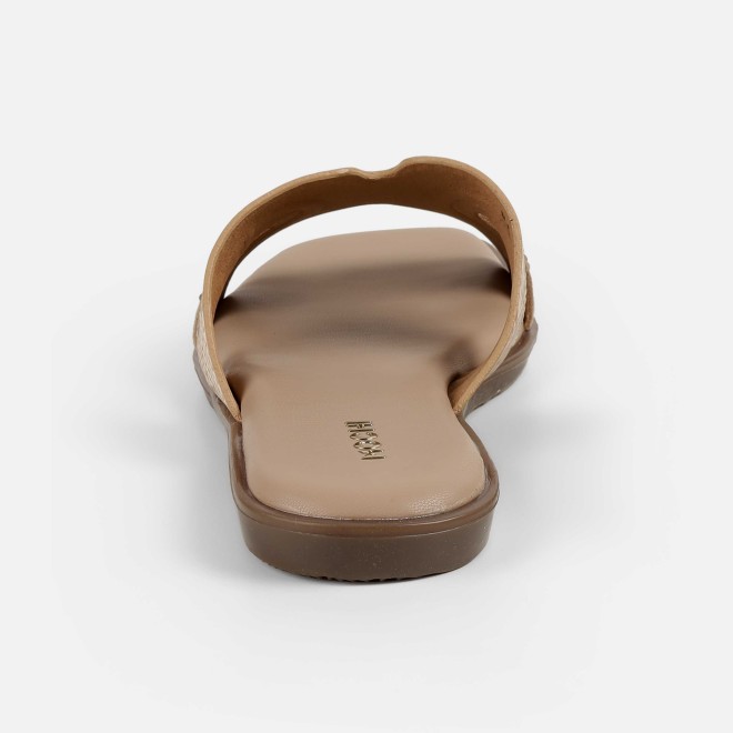 Mochi Women Beige Casual Slip Ons (SKU: 41-517-20-36)