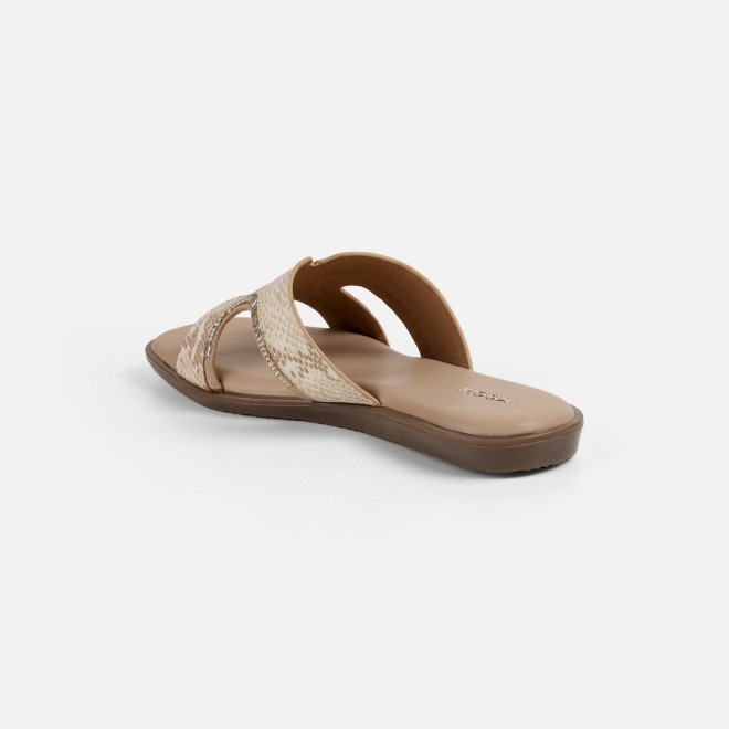 Mochi Women Beige Casual Slip Ons (SKU: 41-517-20-36)