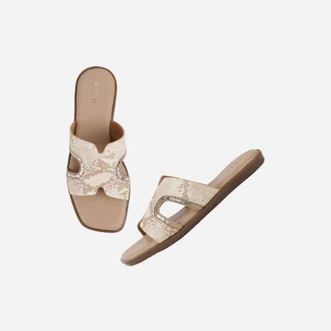 Mochi Women Beige Casual Slip Ons (SKU: 41-517L-20-42)