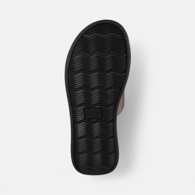 Mochi Women Gun-metal Casual Slip Ons (SKU: 41-521-29-36)
