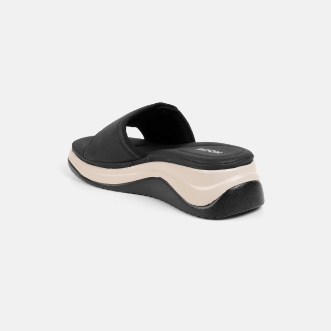 Mochi Women Black Casual Slip Ons (SKU: 41-528-11-37)