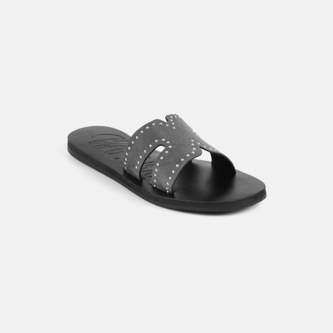 Mochi Women Grey Casual Slip Ons (SKU: 41-575-14-36)