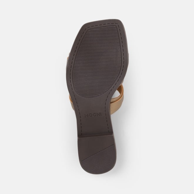Mochi Women Antic-gold Casual Slip Ons (SKU: 41-593-28-36)