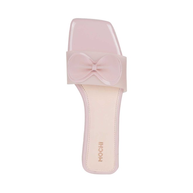Mochi Women Peach Casual Slippers (SKU: 41-66-80-36)