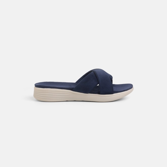 Mochi Women Blue-navy Casual Slippers (SKU: 41-800076-17-37)