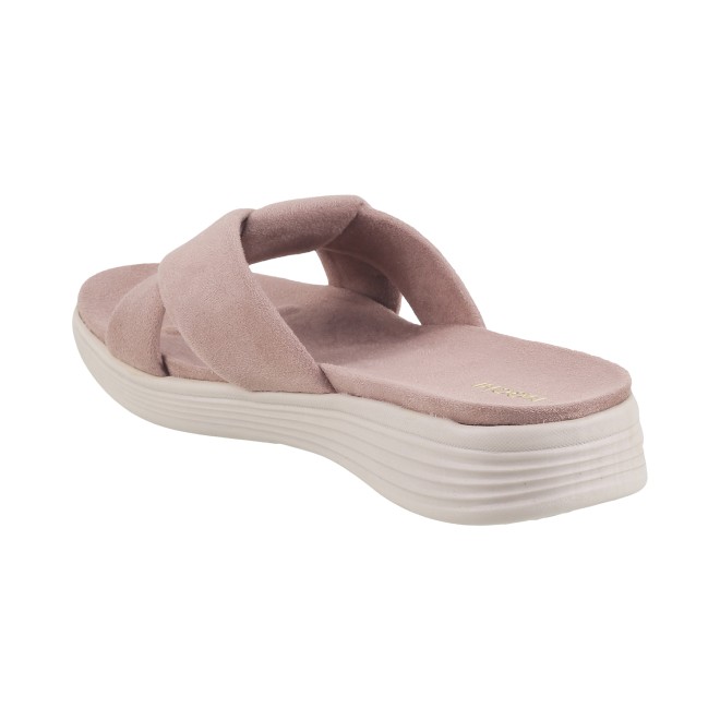 Mochi Women Beige Casual Slippers (SKU: 41-800076-20-37)