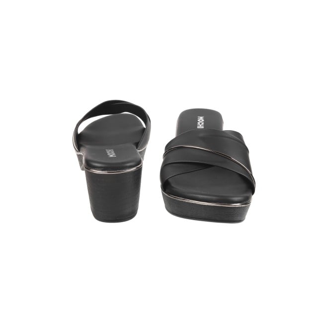 Mochi Women Black Casual Slip Ons (SKU: 41-800164-11-36)