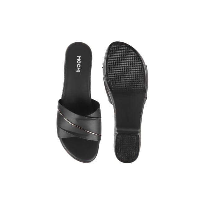 Mochi Women Black Casual Slip Ons (SKU: 41-800164-11-36)