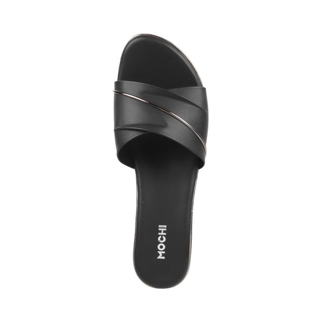 Mochi Women Black Casual Slip Ons (SKU: 41-800164-11-36)