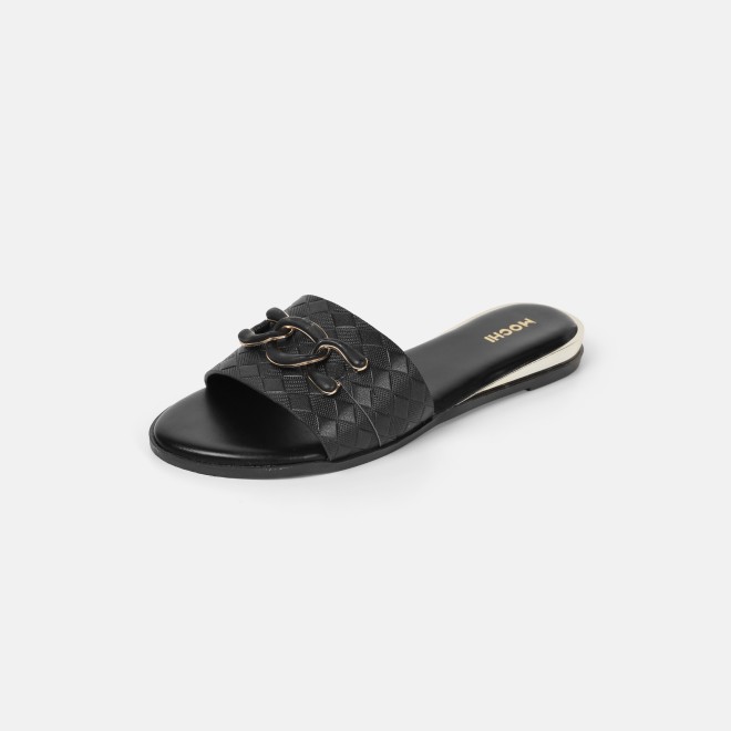 Mochi Women Black Casual Slip Ons (SKU: 41-800190-11-38)