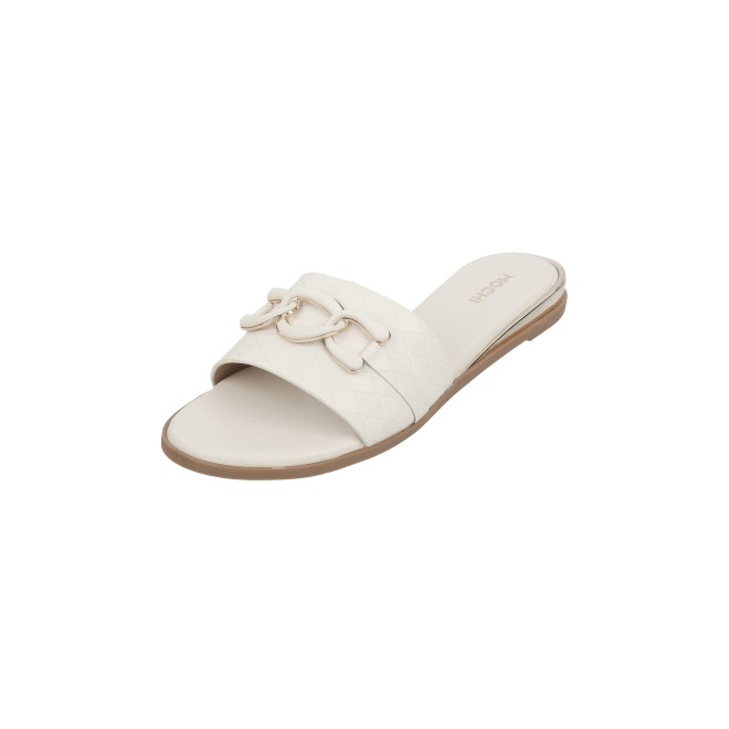 Mochi Women Off-white Casual Slip Ons (SKU: 41-800190-66-37)