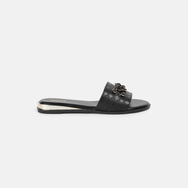 Mochi Women Black Casual Slip Ons (SKU: 41-800190-11-38)