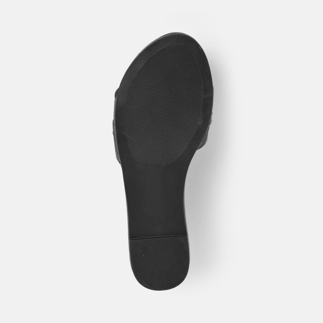 Mochi Women Black Casual Slip Ons (SKU: 41-800190-11-38)