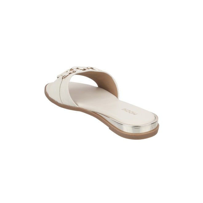Mochi Women Off-white Casual Slip Ons (SKU: 41-800190-66-37)