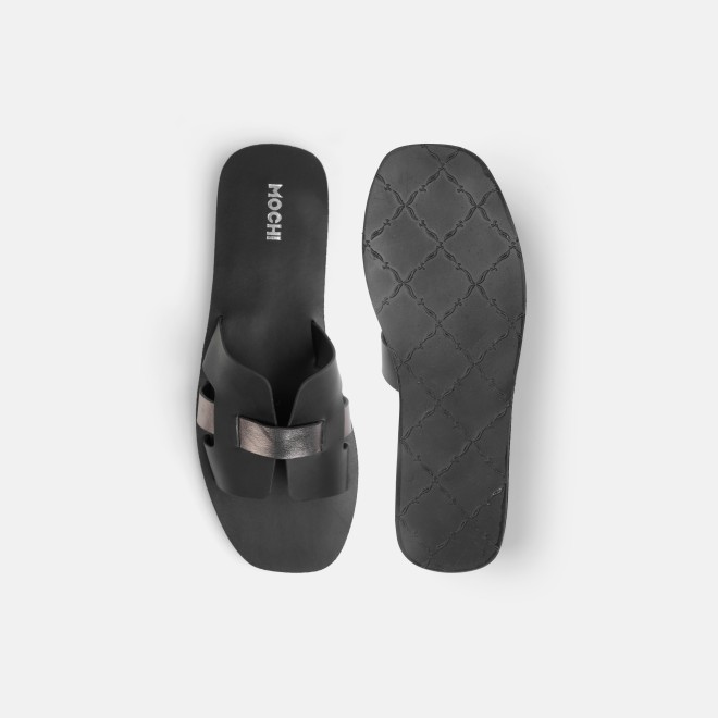 Mochi Women Black Casual Slip Ons (SKU: 41-809140-11-36)