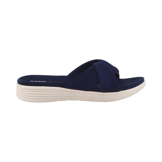 Mochi Women Blue-navy Casual Slippers (SKU: 41-900076-17-36)