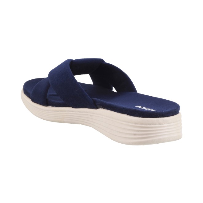 Mochi Women Blue-navy Casual Slippers (SKU: 41-900076-17-36)