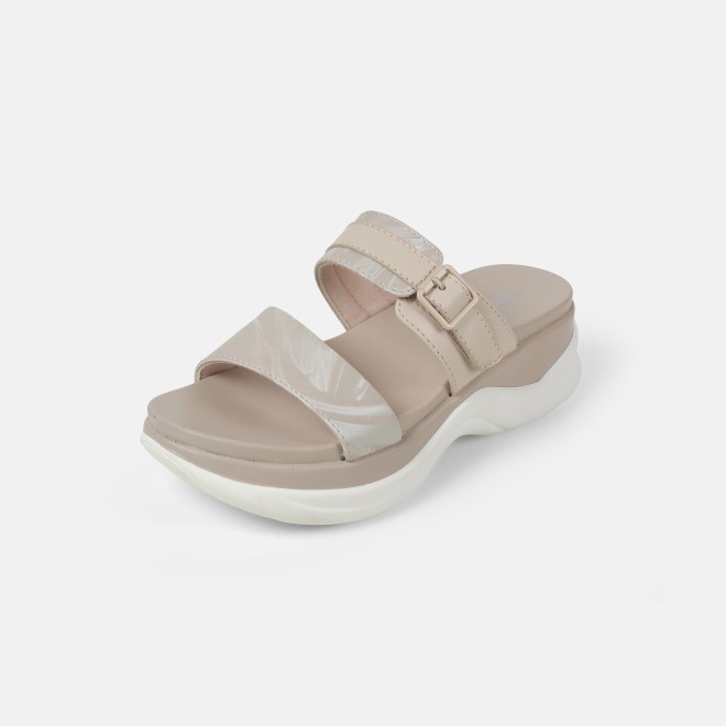 Mochi Women Beige Casual Slip Ons (SKU: 41-900326-20-36)
