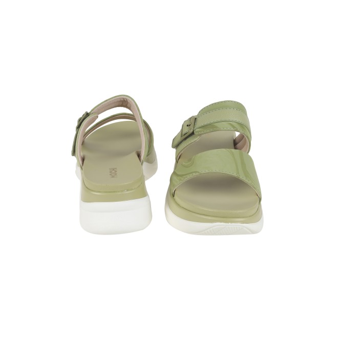 Mochi Women Green Casual Slip Ons (SKU: 41-900326-21-36)