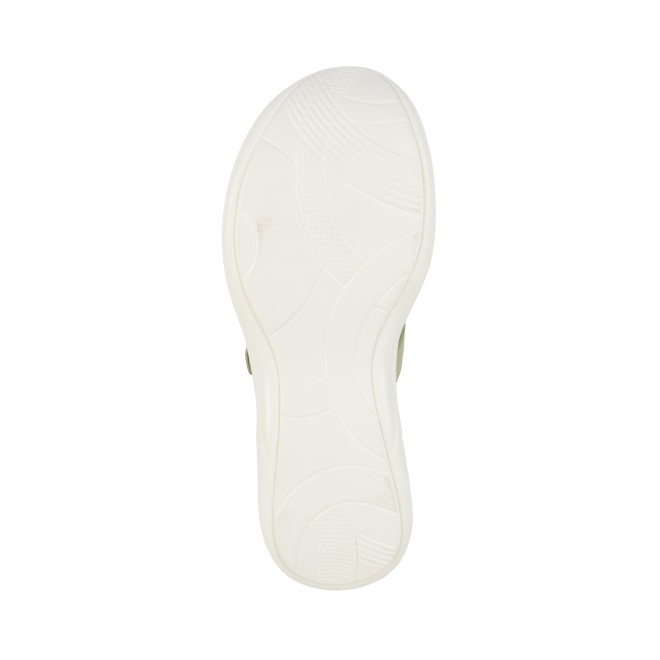 Mochi Women Green Casual Slip Ons (SKU: 41-900326-21-36)