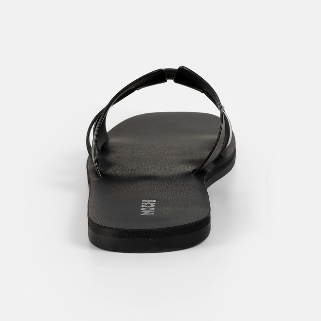 Mochi Women Black Casual Slip Ons (SKU: 41-9140-11-36)