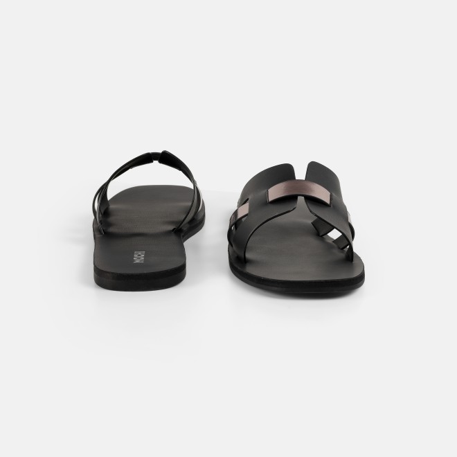 Mochi Women Black Casual Slip Ons (SKU: 41-9140-11-36)