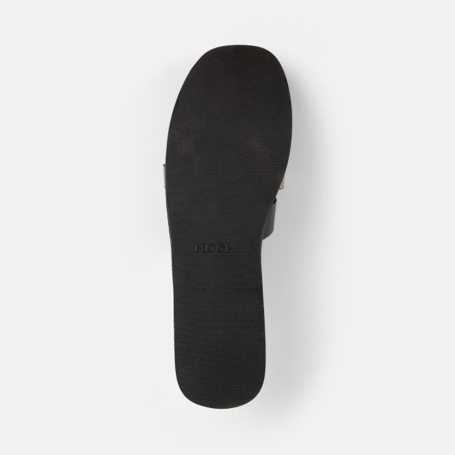 Mochi Women Black Casual Slip Ons (SKU: 41-9140-11-36)