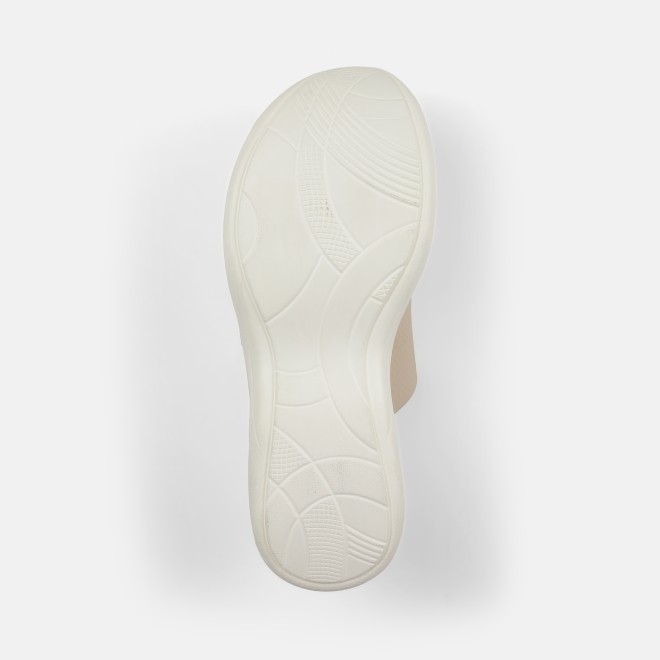Mochi Women Beige Casual Slip Ons (SKU: 41-9199-20-40)