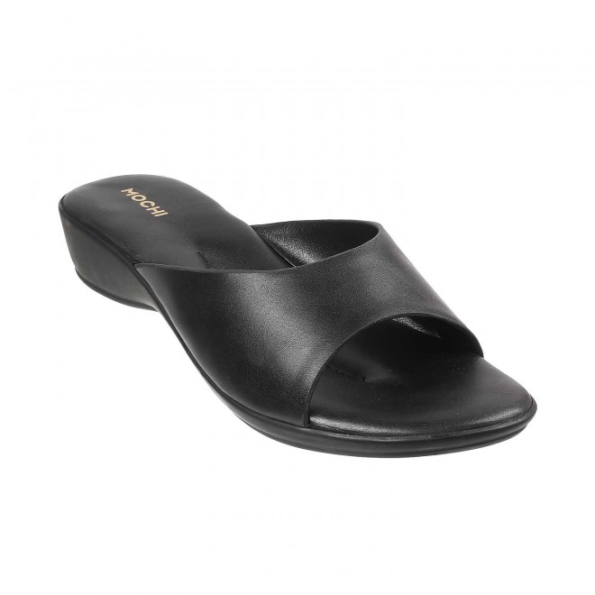 Mochi Women Black Casual Sandals (SKU: 41-95-11-36)