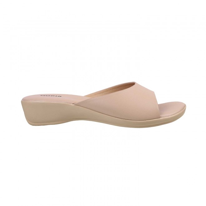 Mochi Women Beige Casual Sandals (SKU: 41-95-20-36)