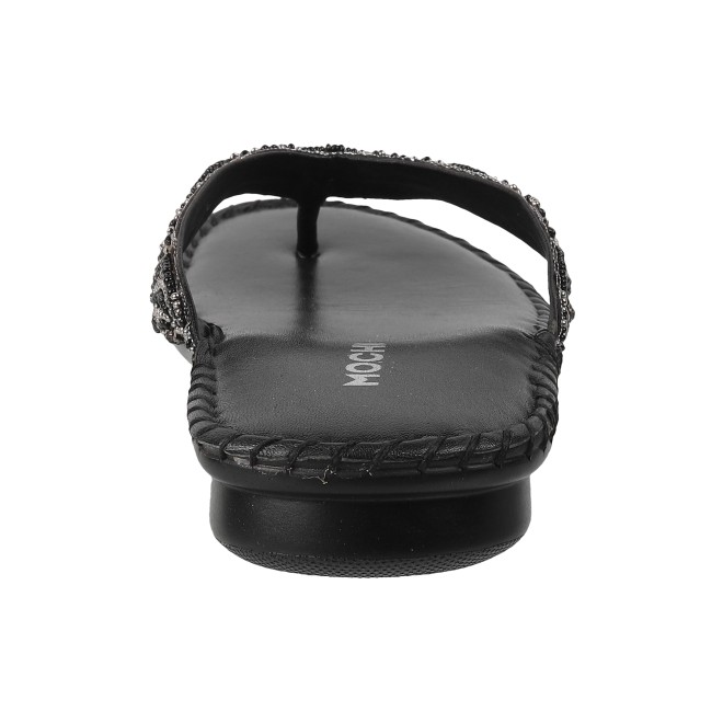 Mochi Women Black Casual Slippers (SKU: 44-1121L-11-43)