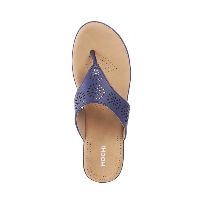 Mochi Women Blue Casual Slippers (SKU: 44-1420-45-36)