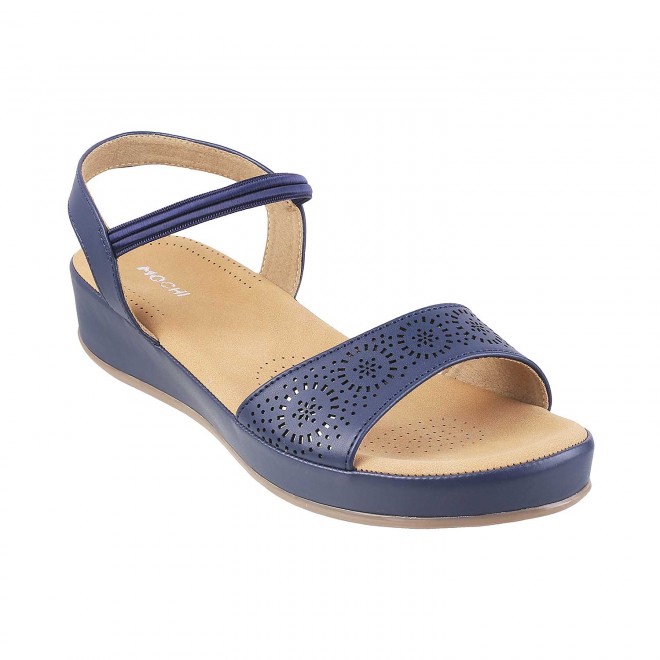 Mochi Women Blue Casual Sandals (SKU: 44-1481-45-36)