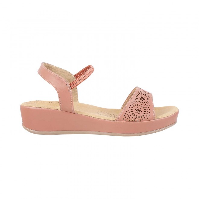 Mochi Women Peach Casual Sandals (SKU: 44-1481-80-36)