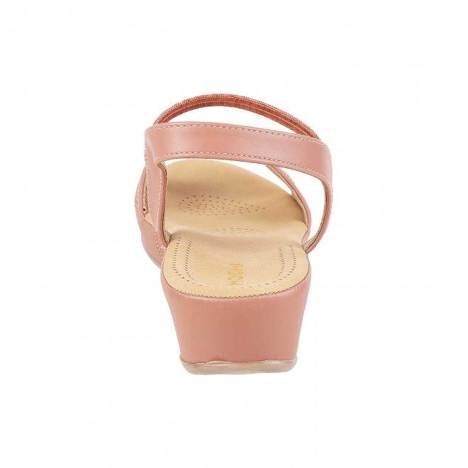 Mochi Women Peach Casual Sandals (SKU: 44-1481-80-36)