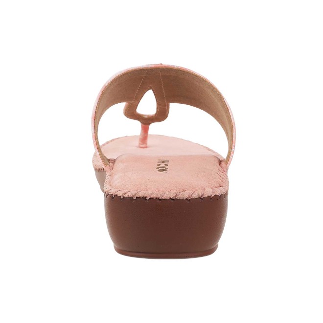 Mochi Women Rose-Gold Casual Slip Ons (SKU: 44-1677-52-36)