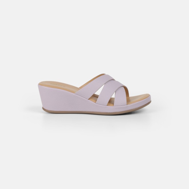 Mochi Women Purple Casual Slip Ons (SKU: 44-181-26-36)