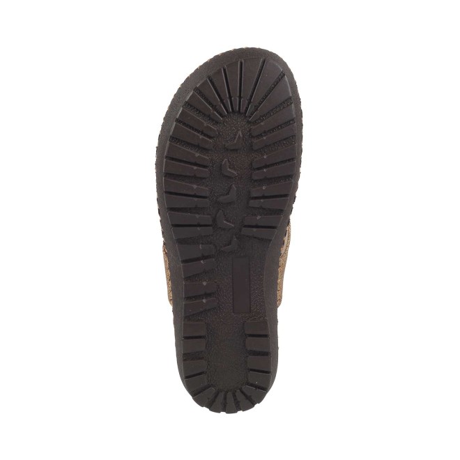 Mochi Women Antique-Gold Casual Slippers (SKU: 44-1827-28-36)
