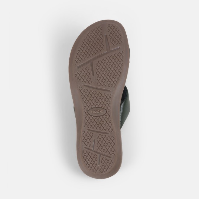 Mochi Women Green Casual Slip Ons (SKU: 44-186-21-36)